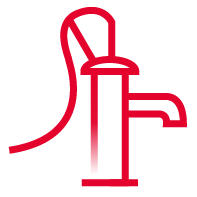 Große Saughöhe bei Innenzahnrad-Pumpen Durch lange Dichtstrecken innerhalb der Pumpe können mit diesen Innenzahnrad-Pumpen große Saughöhen erreicht werden.