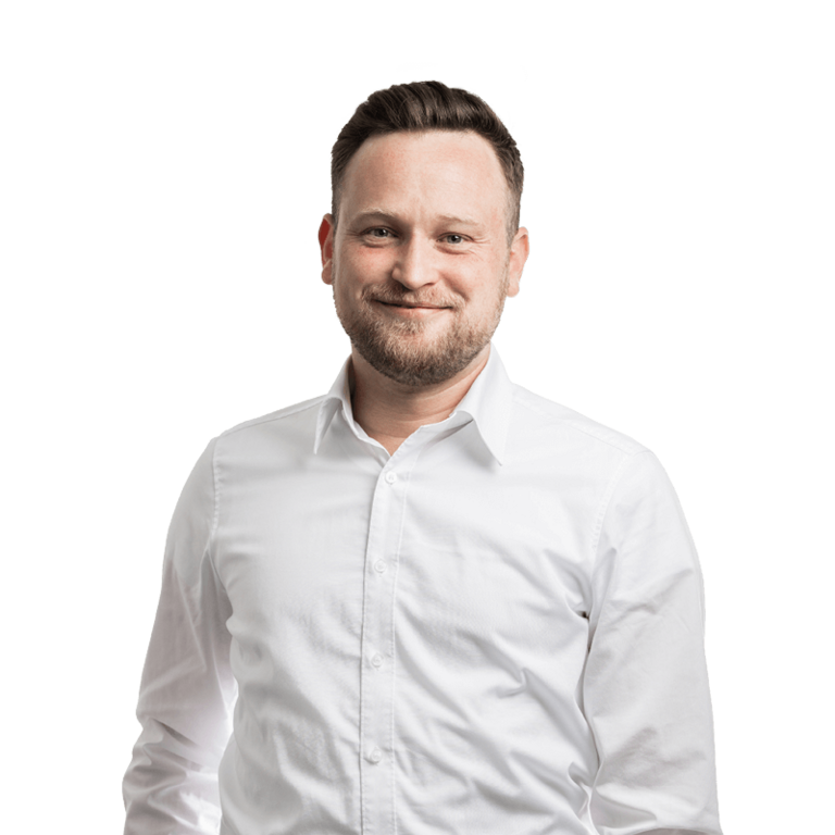 Ansprechpartner für Chemikaliendosierung Bild von Gregor Heitzler dem Ansprechpartner bei Scherzinger Pumpen für Chemikaliendosierung.