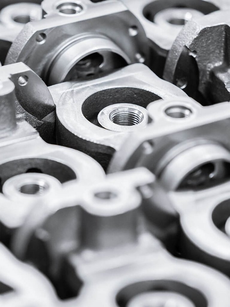 Zahnradpumpen zur Getriebeschmierung Nahaufnahme von Zahnradpumpen zur Getriebeschmierung.