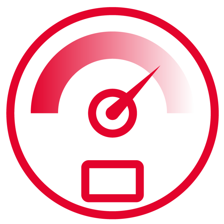 Hohe Leistungsdichte bei Standheizungen Icon für die Leistungsdichte bei Standheizungspumpen.